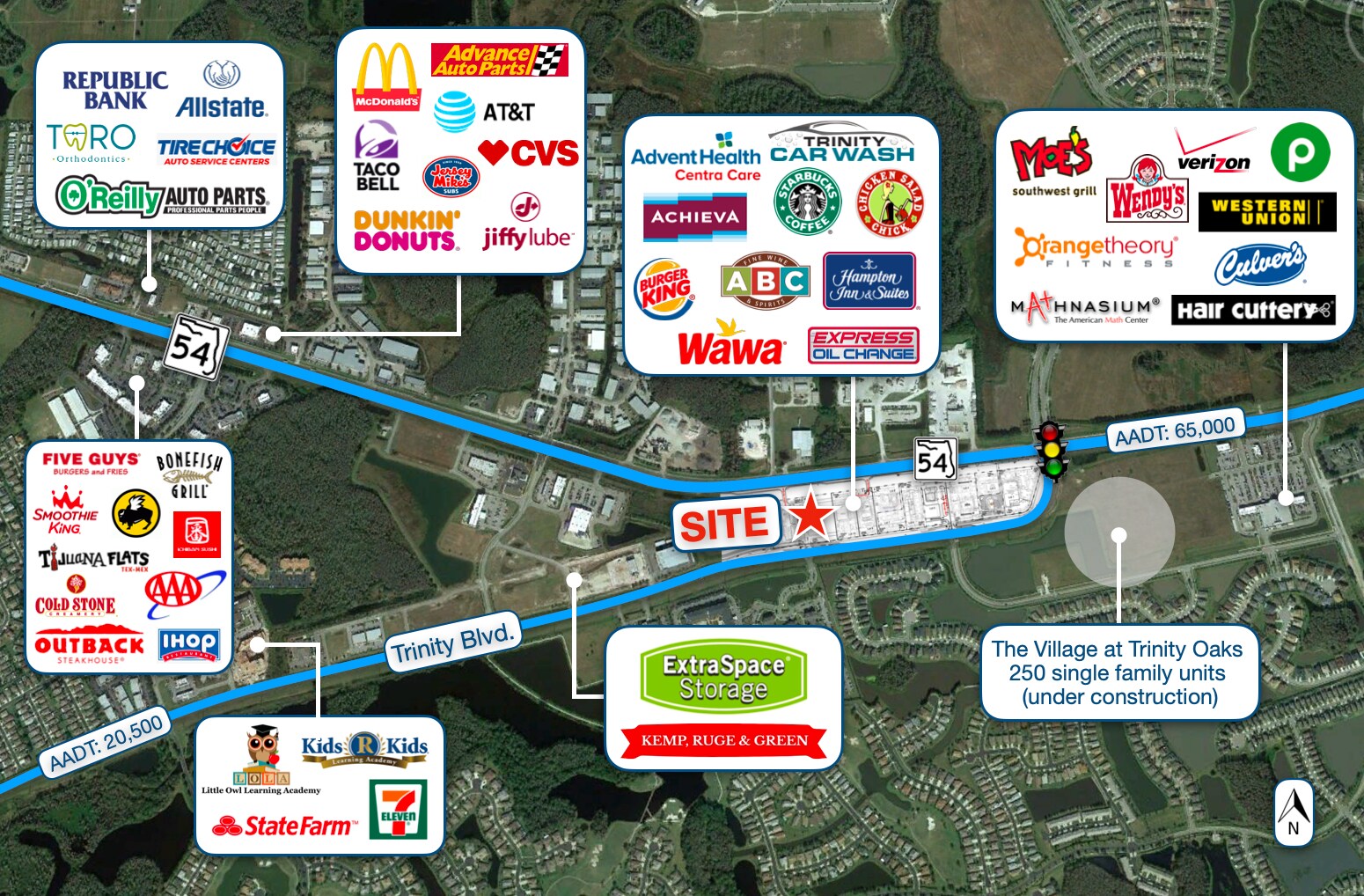 Trinity Blvd, Odessa, FL for sale Aerial- Image 1 of 1