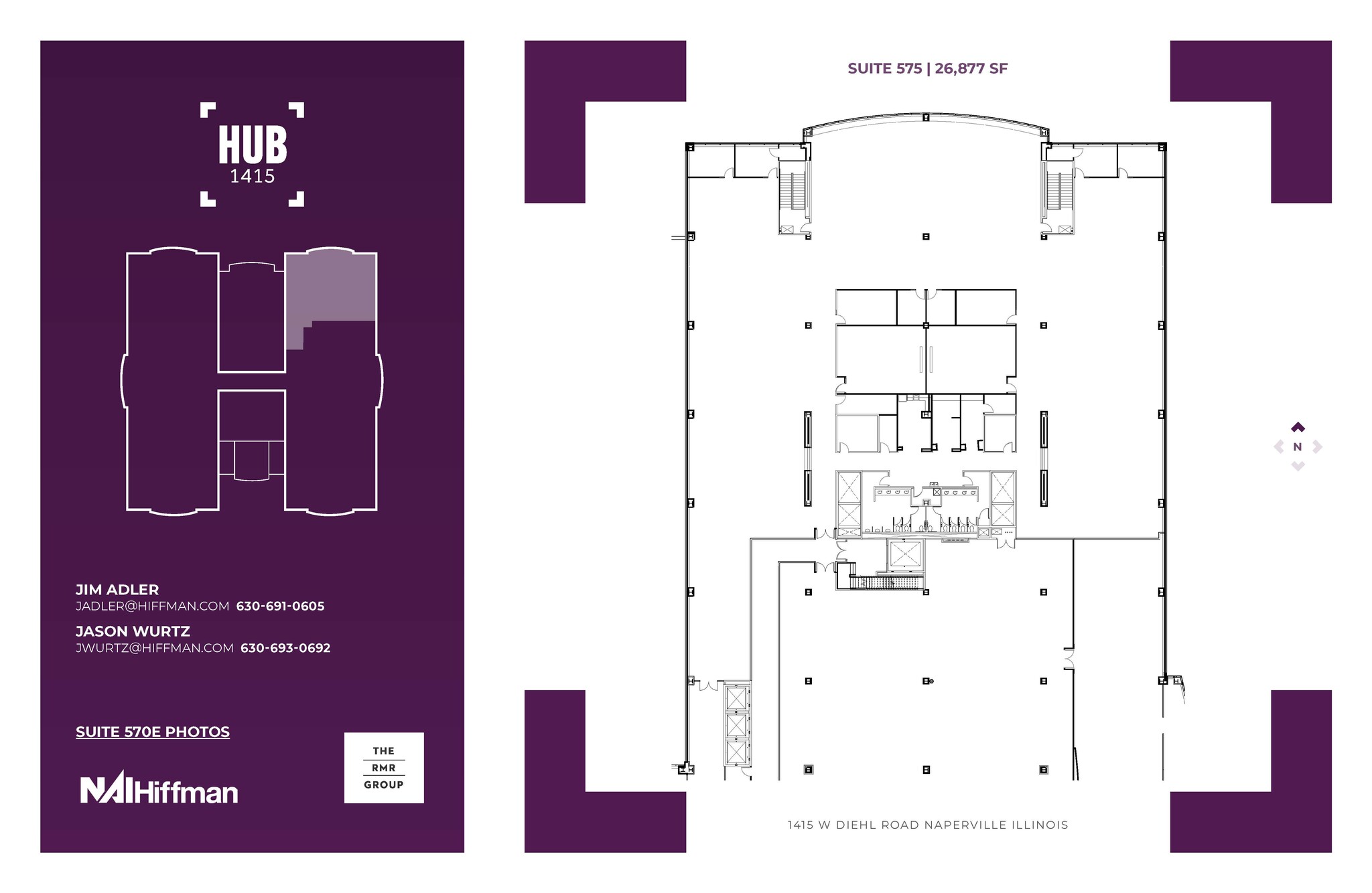 1415 W Diehl Rd, Naperville, IL for lease Floor Plan- Image 1 of 1