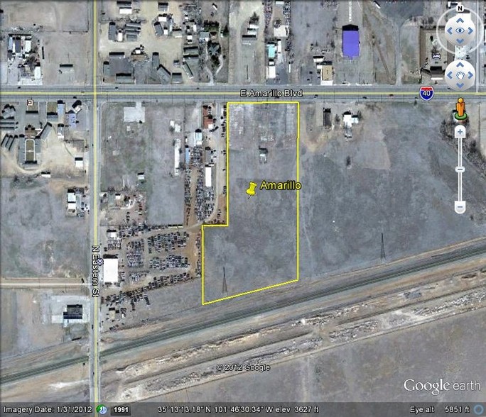 5300 E Amarillo Blvd, Amarillo, TX for lease - Aerial - Image 1 of 6