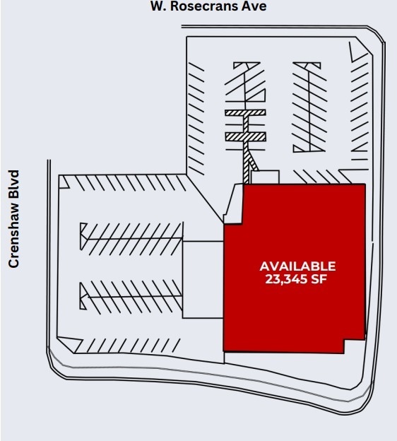 2900 W Rosecrans Ave, Gardena, CA for lease Site Plan- Image 1 of 1