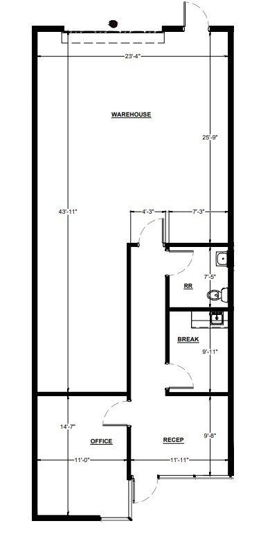 6380 S Valley View Blvd, Las Vegas, NV for lease Floor Plan- Image 1 of 1