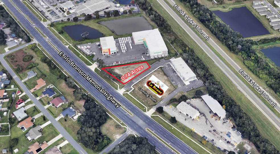 2643 E Irlo Bronson Memorial Hwy, Kissimmee, FL for lease - Aerial - Image 1 of 6