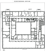 122 S Michigan Ave, Chicago, IL for lease Floor Plan- Image 1 of 1