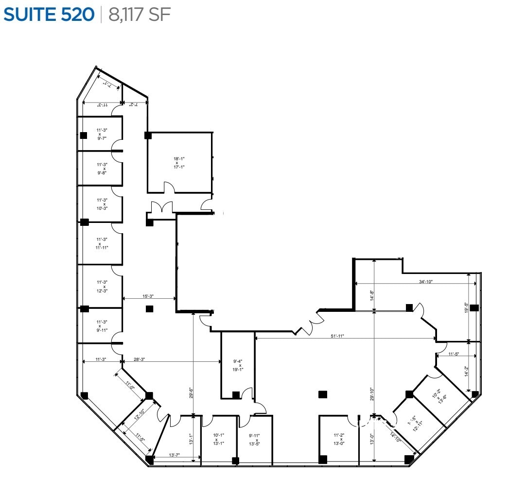 10 Four Seasons Pl, Toronto, ON for lease Floor Plan- Image 1 of 1