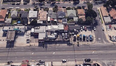 1412 E Pacific Coast Hwy, Wilmington, CA - AERIAL map view