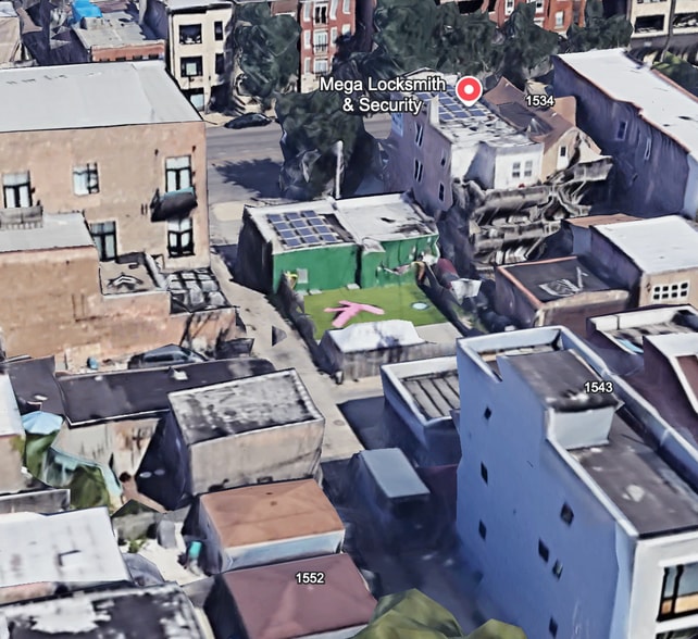 1540-1542 N Western Ave, Chicago, IL for sale - Aerial - Image 3 of 4