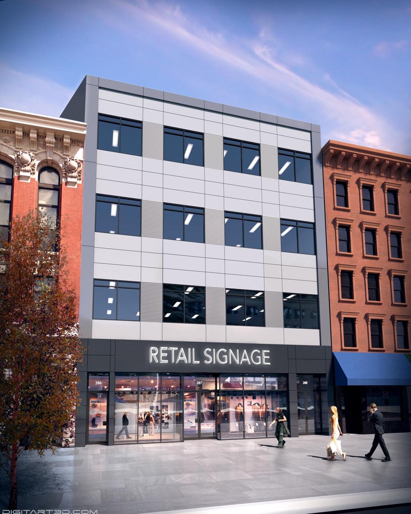 286 Lenox Ave, New York, NY for lease Building Photo- Image 1 of 5