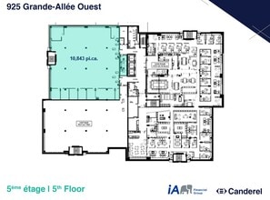 925 Alle Grande O, Québec, QC for lease Floor Plan- Image 2 of 2