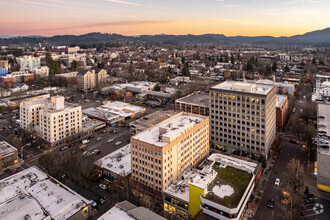 132 E Broadway, Eugene, OR - AERIAL  map view