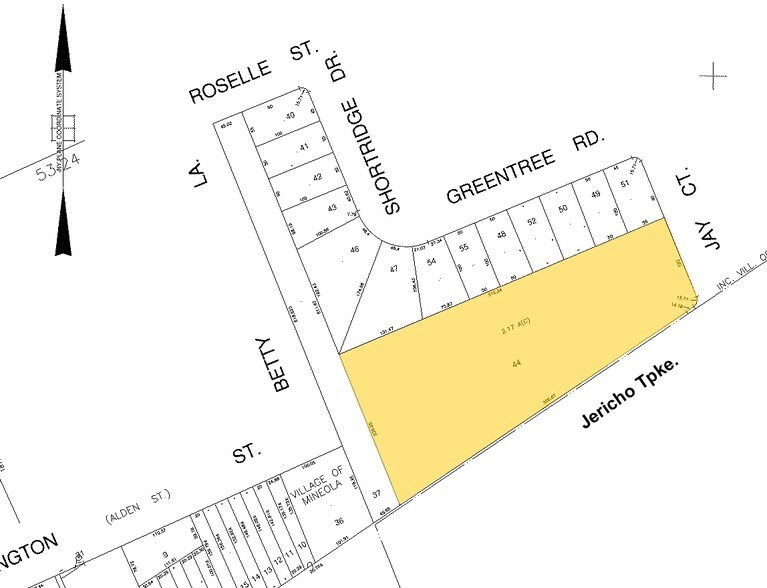 328 E Jericho Pky, Mineola, NY for sale - Plat Map - Image 1 of 1