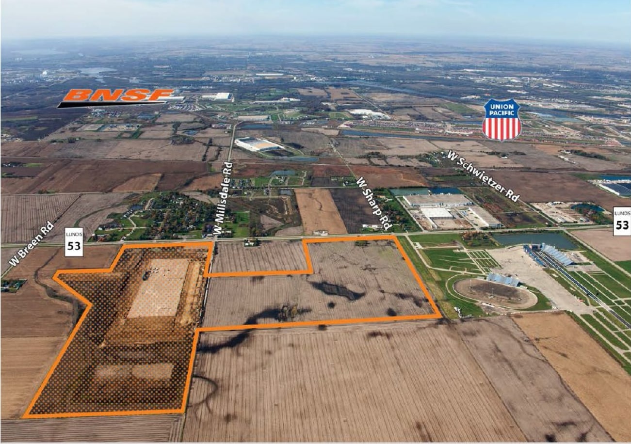 Millsdale Rd & Route 53, Joliet, IL for lease Primary Photo- Image 1 of 3