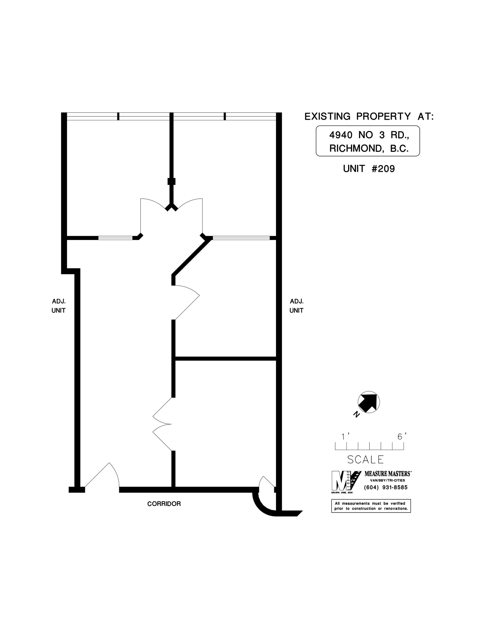 4940 No 3 Rd, Richmond, BC for lease Site Plan- Image 1 of 1
