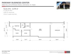 4950 Keller Springs Rd, Addison, TX for lease Site Plan- Image 1 of 1