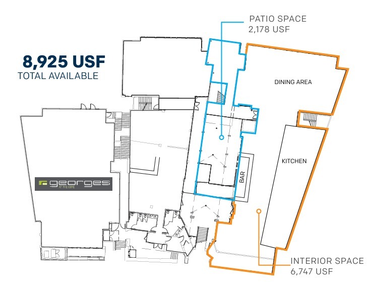 1250 Prospect St, La Jolla, CA for lease Floor Plan- Image 1 of 1