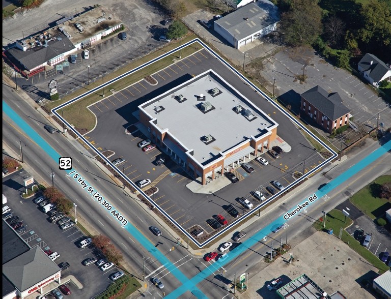 726 S Irby St, Florence, SC for lease - Aerial - Image 2 of 3