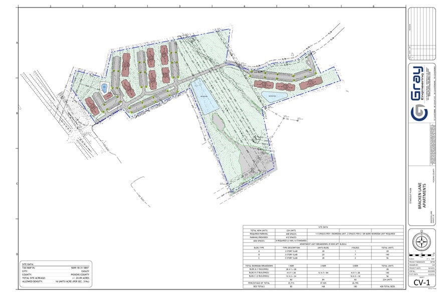 117 Bracken Ln, Easley, SC for sale - Site Plan - Image 3 of 59