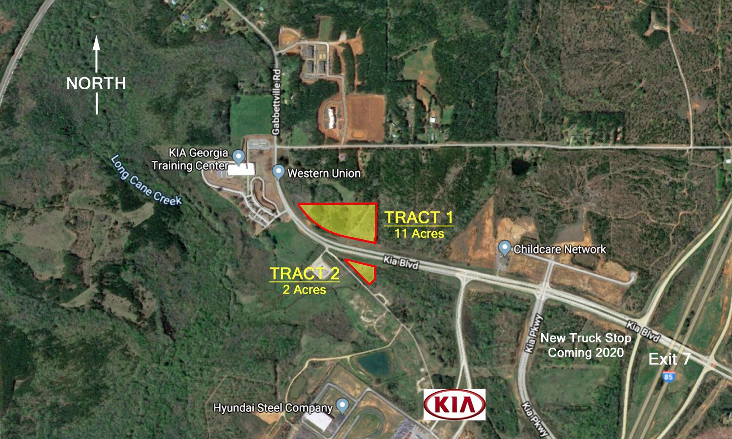 Kia Blvd, West Point, GA 31833 Tract 1
