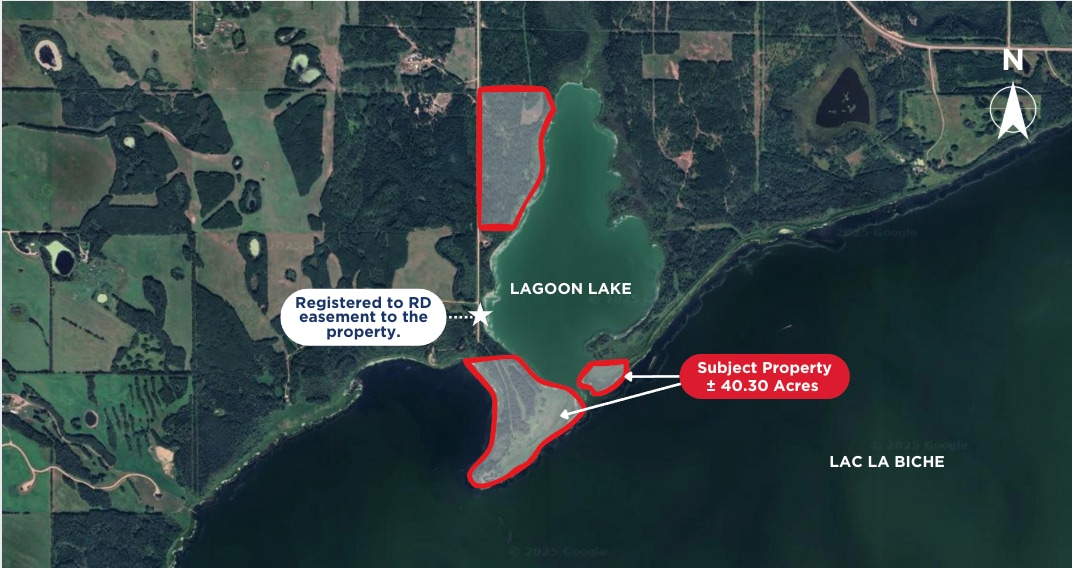 Range Road 142, Lac La Biche, AB for sale Aerial- Image 1 of 1