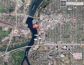 501 River Dr S, Great Falls, MT - aerial  map view - Image1