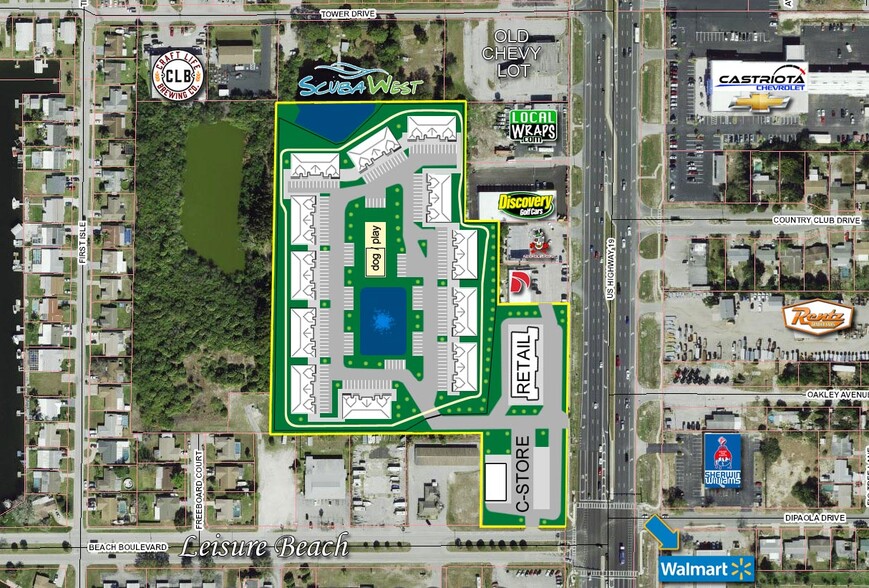 12737 N US 19, Hudson, FL for sale - Site Plan - Image 2 of 3