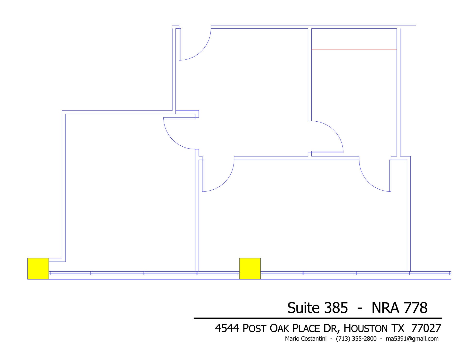 4544 Post Oak Pl, Houston, TX for lease Floor Plan- Image 1 of 1