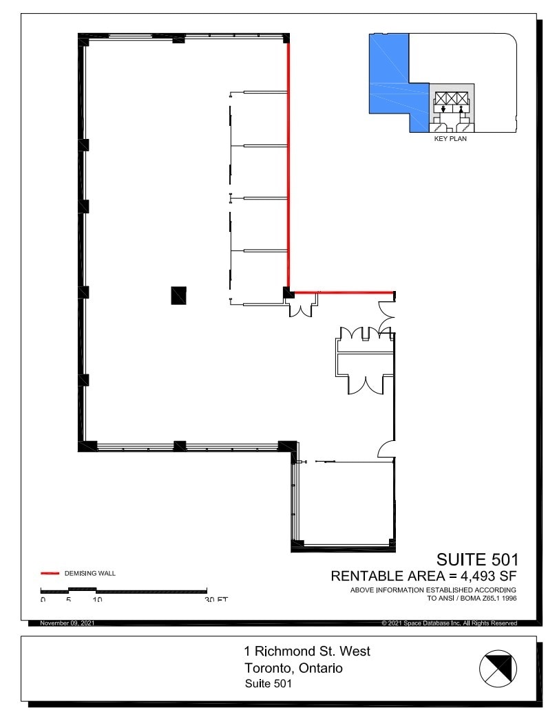 1 Richmond St W, Toronto, ON for lease Floor Plan- Image 1 of 1