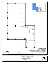 1 Richmond St W, Toronto, ON for lease Floor Plan- Image 1 of 1