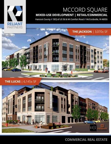 US 36 & Mt Comfort rd, McCordsville, IN for lease - Building Photo - Image 2 of 10