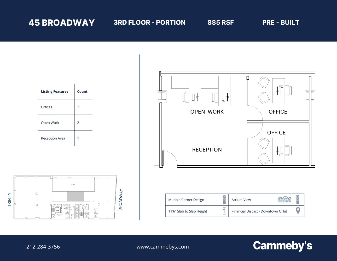 45 Broadway, New York, NY for lease Floor Plan- Image 1 of 1