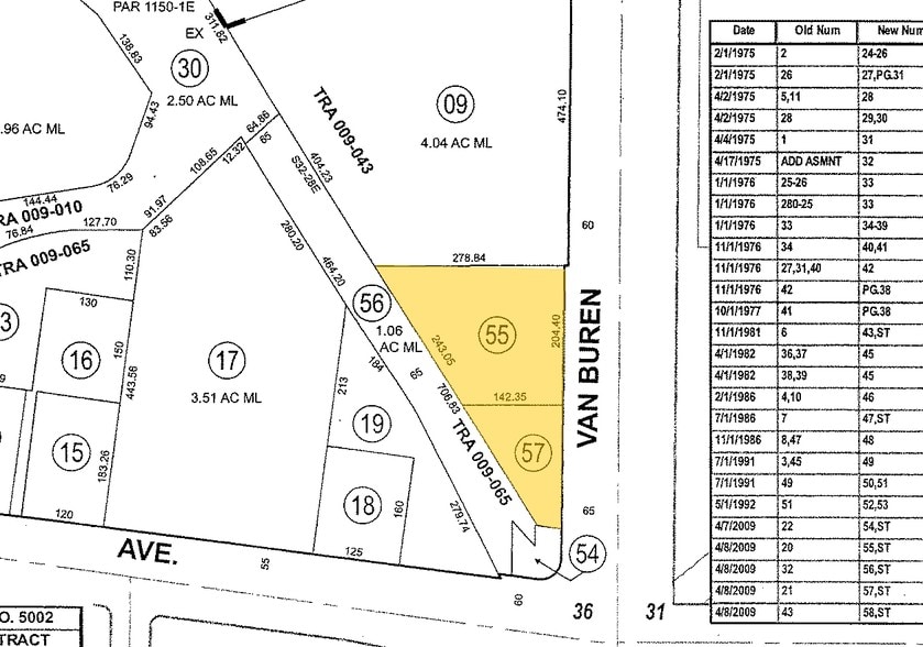 6426 Van Buren Blvd, Riverside, CA for lease - Plat Map - Image 2 of 21