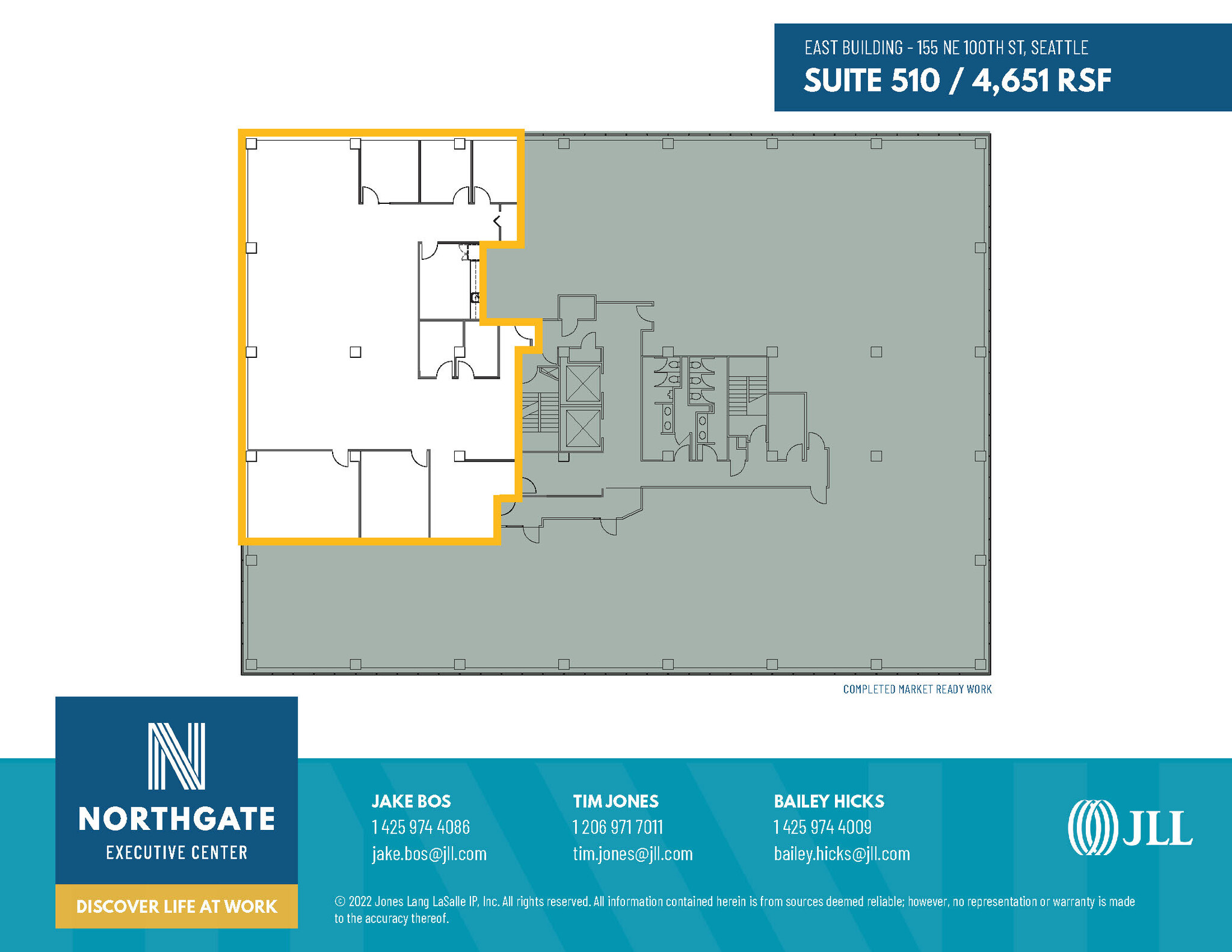 115 NE 100th St, Seattle, WA for lease Floor Plan- Image 1 of 1