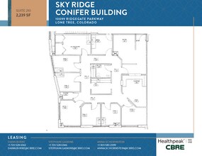 10535 Park Meadows Blvd, Lone Tree, CO for lease Floor Plan- Image 1 of 1