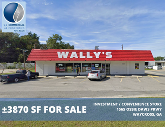 More details for 1565 Ossie Davis Pky, Waycross, GA - Retail for Sale