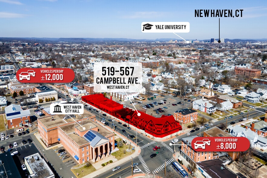 519567 Campbell Ave, West Haven, CT 06516 ±515k InPlace NOI Value