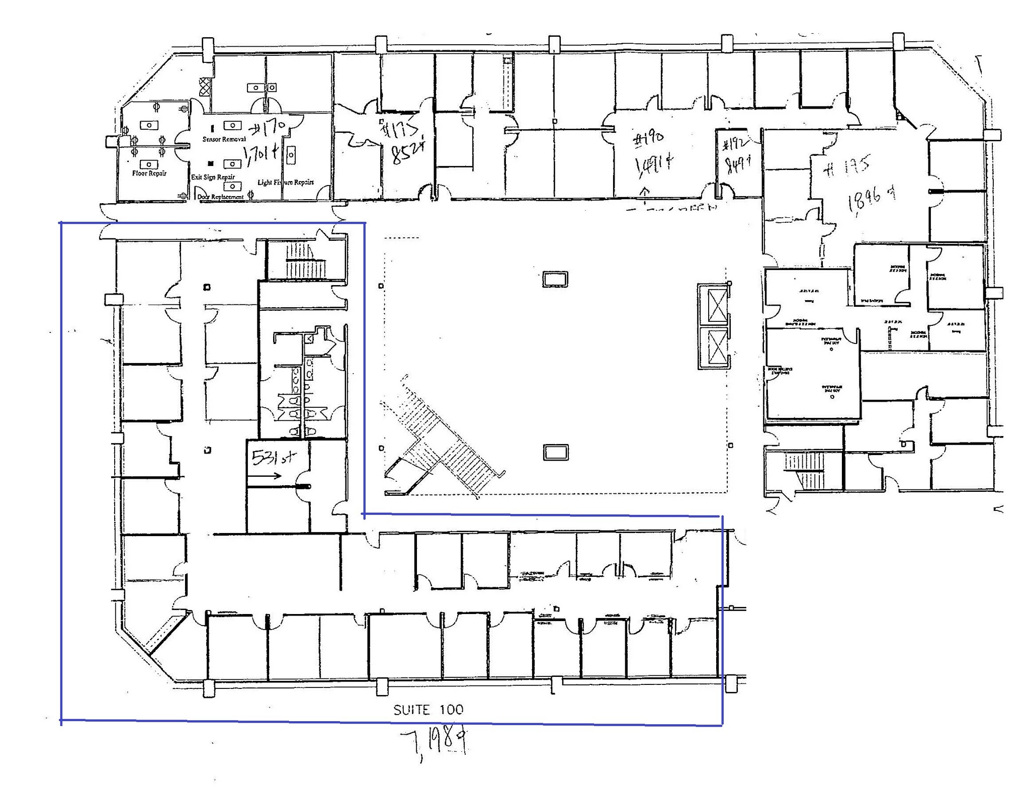 17315 Studebaker Rd, Cerritos, CA for lease Floor Plan- Image 1 of 1