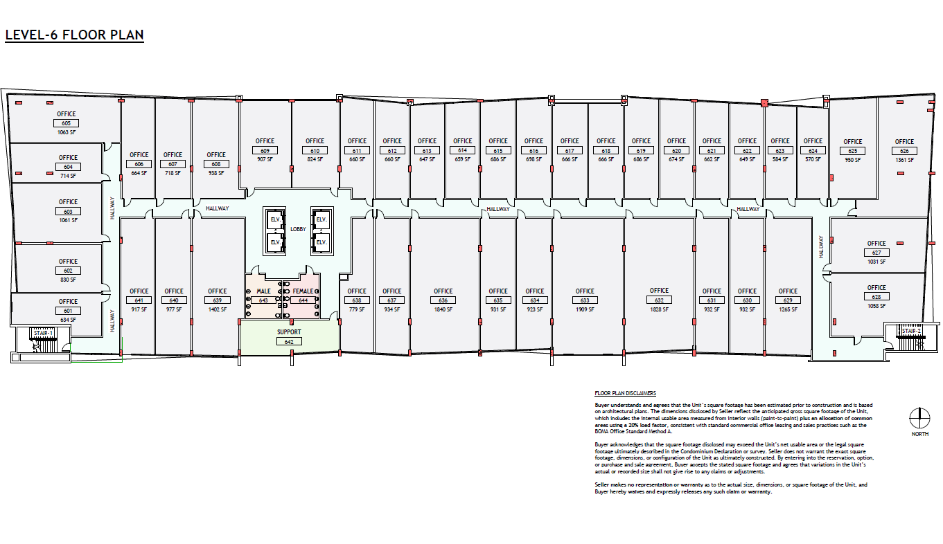 21291 NE 28th Ave, Aventura, FL 33180 - Unit 6th Flr Of - - Floor Plan - Image 1 of 1