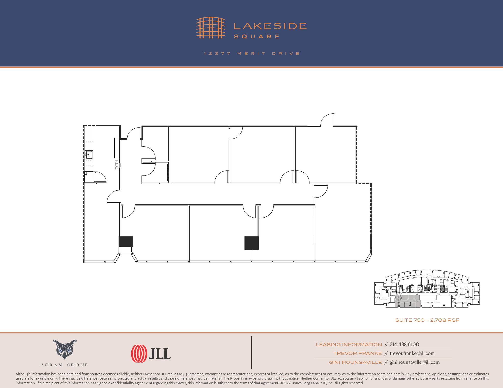 12377 Merit Dr, Dallas, TX for lease Floor Plan- Image 1 of 2