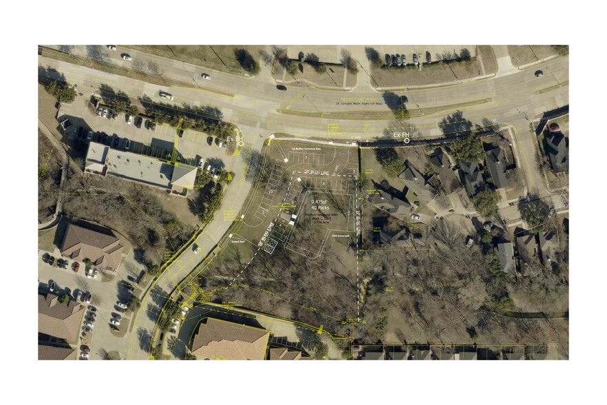 San Jacinto Pl., Plano, TX for lease - Site Plan - Image 2 of 2