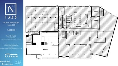 1333 N Kingsbury St, Chicago, IL for lease Floor Plan- Image 1 of 10