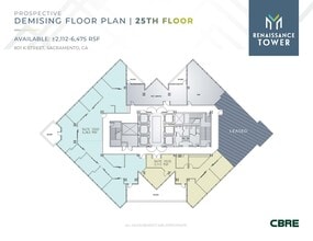 801 K St, Sacramento, CA for lease Floor Plan- Image 2 of 2