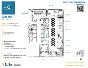 401 N Michigan Ave, Chicago, IL for lease Floor Plan- Image 1 of 1