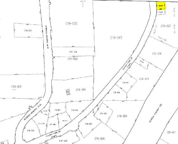 536 Atlanta Rd, Cumming, GA for sale Plat Map- Image 1 of 1
