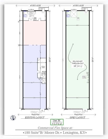 180 Moore Dr, Lexington, KY for sale - Site Plan - Image 1 of 1