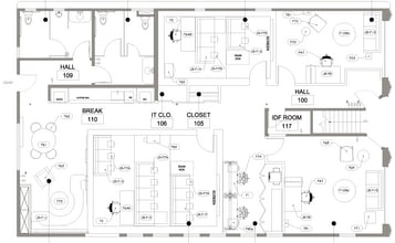 729-733 Seward St, Los Angeles, CA for lease Floor Plan- Image 2 of 2