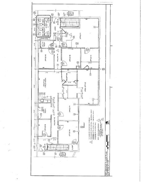 1075-1079 Boulevard Way, Walnut Creek, CA for lease - Floor Plan - Image 2 of 4