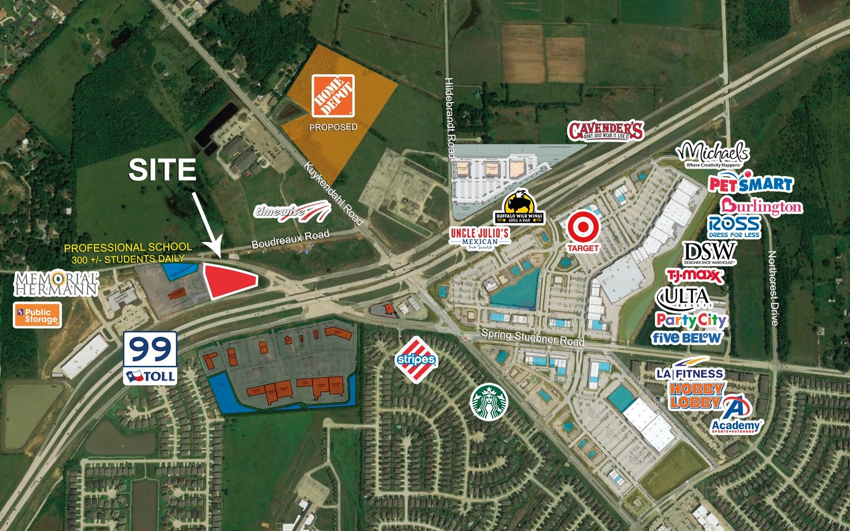 NWC Hwy 99 & Spring Stuebner Rd, Spring, TX for sale Primary Photo- Image 1 of 1