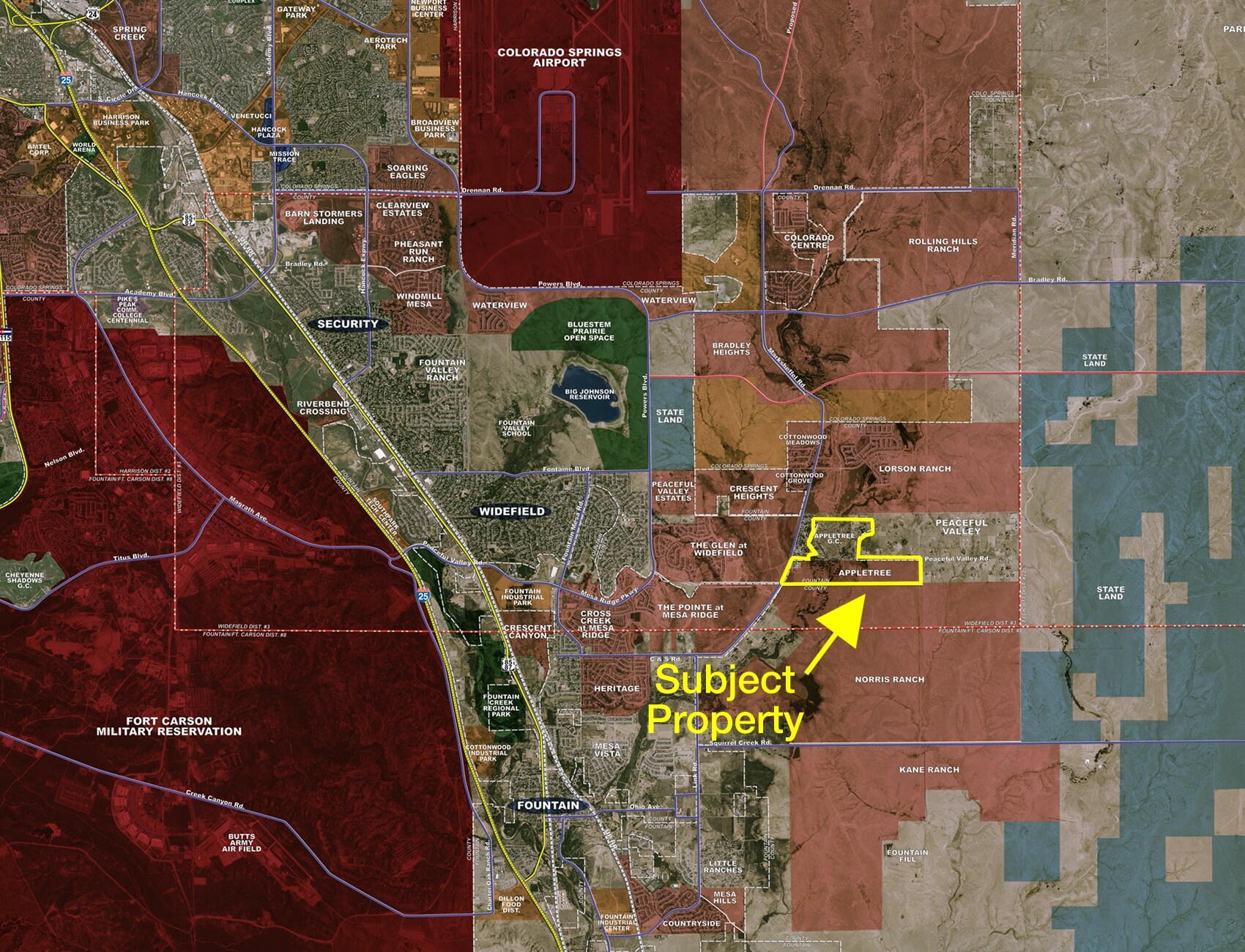 Marksheffel Rd & Peaceful Valley Rd, Colorado Springs, CO for sale Building Photo- Image 1 of 1