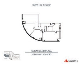 12946 Dairy Ashford Rd, Sugar Land, TX for lease Floor Plan- Image 1 of 1