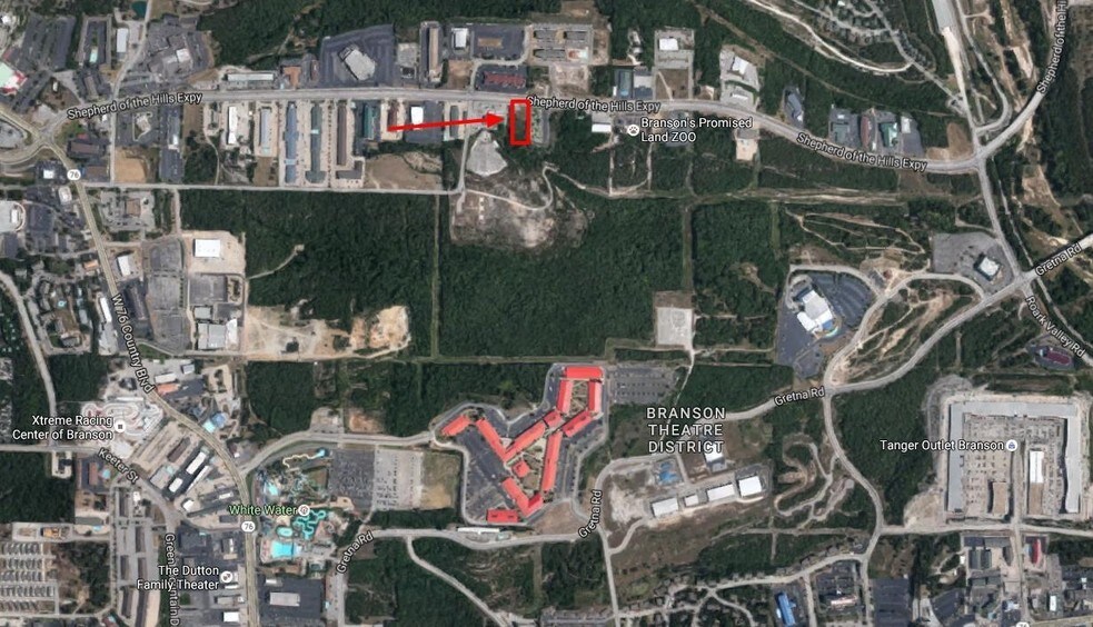 Branson Mo Zoning Map 2924 Shepherd Of The Hill Expy, Branson, Mo 65616 | Loopnet