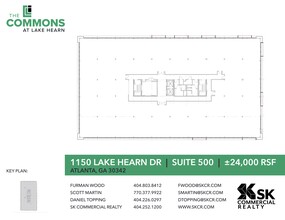 1150 Lake Hearn Dr NE, Atlanta, GA for lease Site Plan- Image 1 of 1